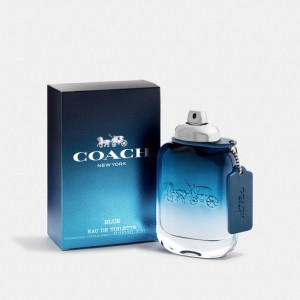 Men's COACH Blue Eau De Toilette 100 Ml Perfume Multicolor | 54019MOEI