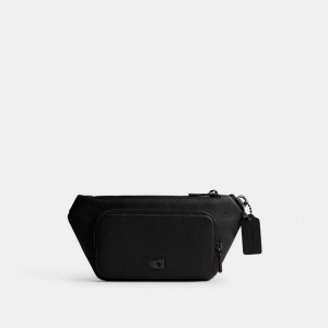 Men's COACH Charter Belt Bags Black | 34567VCKS